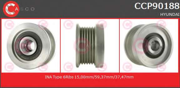 Ременный шкив, генератор