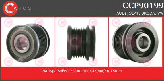 Ременный шкив, генератор