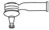 Наконечник поперечной рулевой тяги