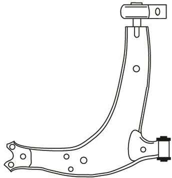 Важіль незалежної підвіски колеса