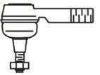 Наконечник поперечной рулевой тяги