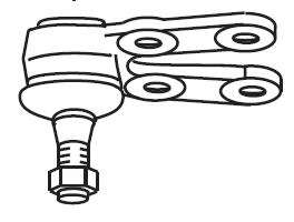 Несущий / направляющий шарнир
