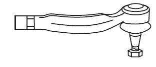 Наконечник поперечной рулевой тяги