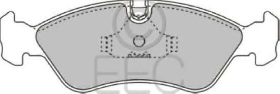 Комплект тормозных колодок, дисковый тормоз