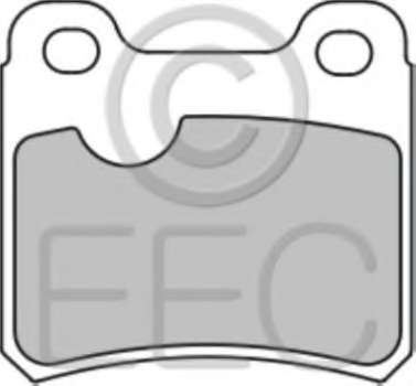 Комплект тормозных колодок, дисковый тормоз