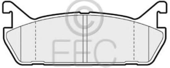 Комплект тормозных колодок, дисковый тормоз