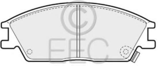 Комплект тормозных колодок, дисковый тормоз