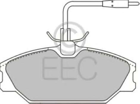 Комплект тормозных колодок, дисковый тормоз