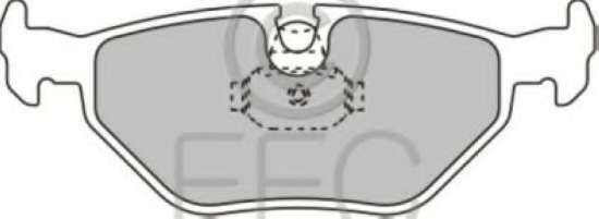 Комплект тормозных колодок, дисковый тормоз