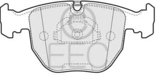 Комплект тормозных колодок, дисковый тормоз