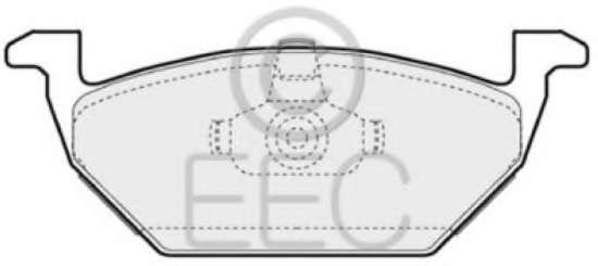 Комплект тормозных колодок, дисковый тормоз