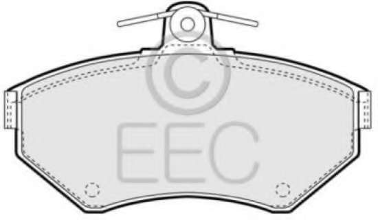 Комплект тормозных колодок, дисковый тормоз