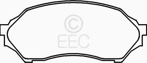 Комплект тормозных колодок, дисковый тормоз