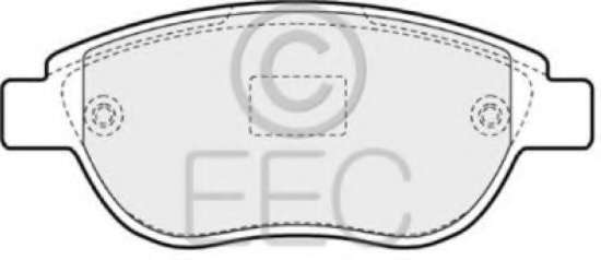Комплект тормозных колодок, дисковый тормоз