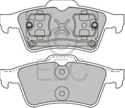 Комплект тормозных колодок, дисковый тормоз