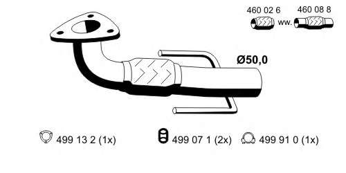 Труба выхлопного газа