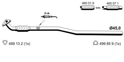 Труба выхлопного газа