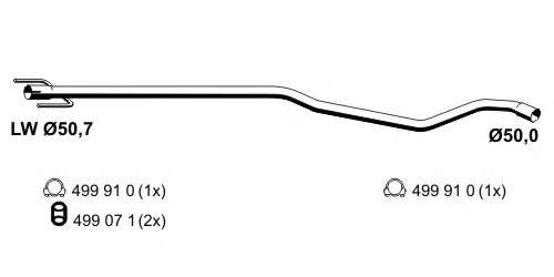 Труба выхлопного газа