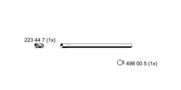Труба выхлопного газа