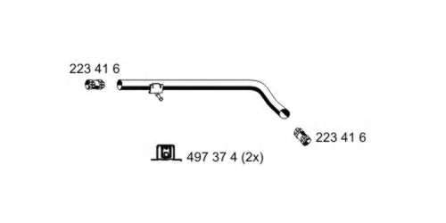 Труба выхлопного газа