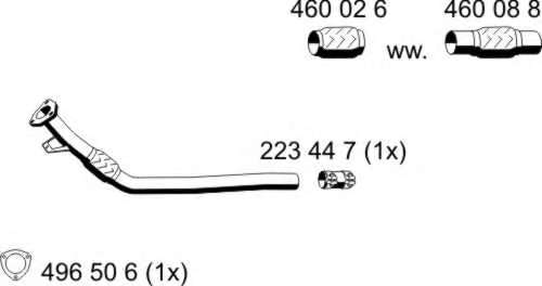 Труба выхлопного газа