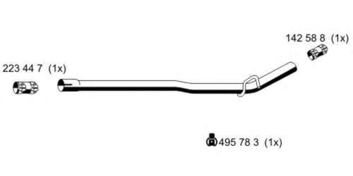 Труба выхлопного газа