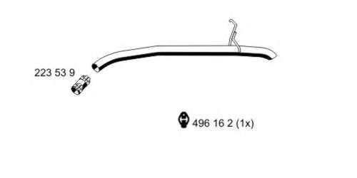 Труба выхлопного газа