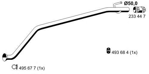 Труба выхлопного газа