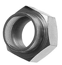 Гайка, шейка оси