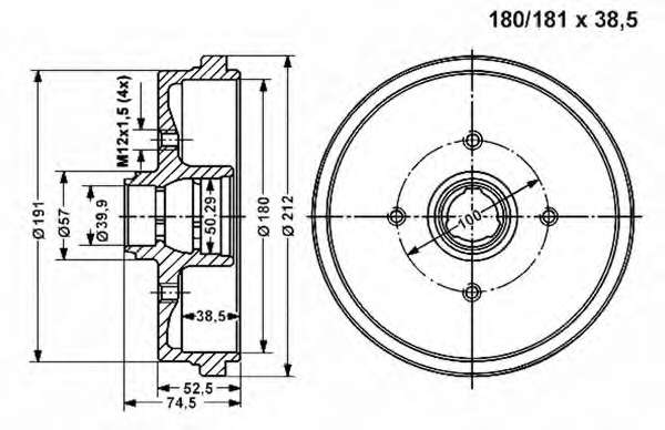 Тормозной барабан