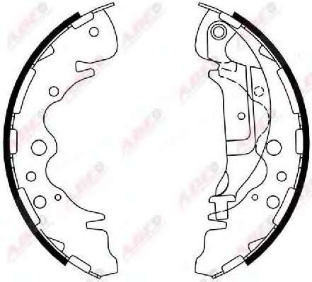 Комплект тормозных колодок