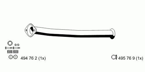 Труба выхлопного газа