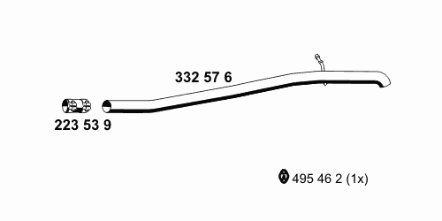 Труба выхлопного газа