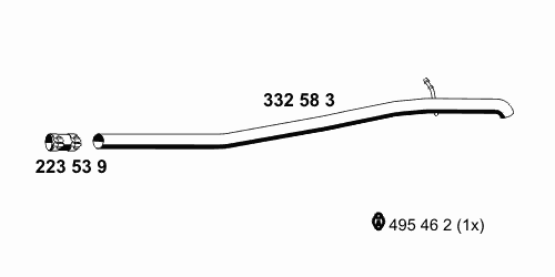 Труба выхлопного газа
