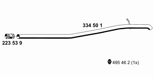 Труба выхлопного газа