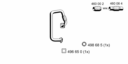 Труба выхлопного газа