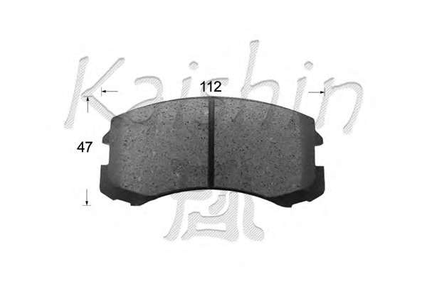 Комплект тормозных колодок, дисковый тормоз