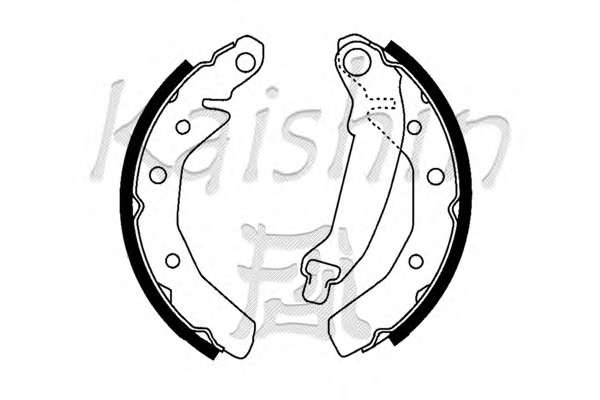 Комплект тормозных колодок