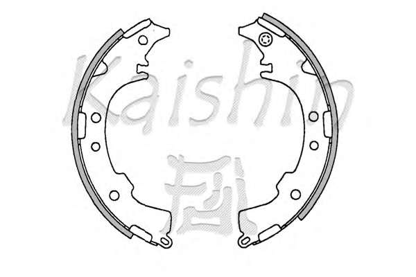 Комплект тормозных колодок