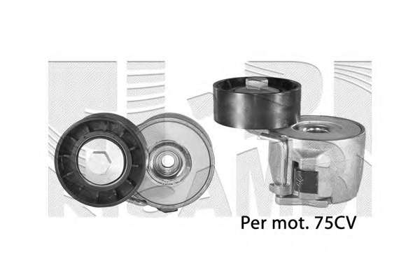 Натяжитель ремня, клиновой зубча