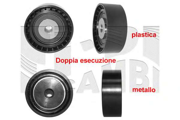 Натяжной ролик, поликлиновой  ремень