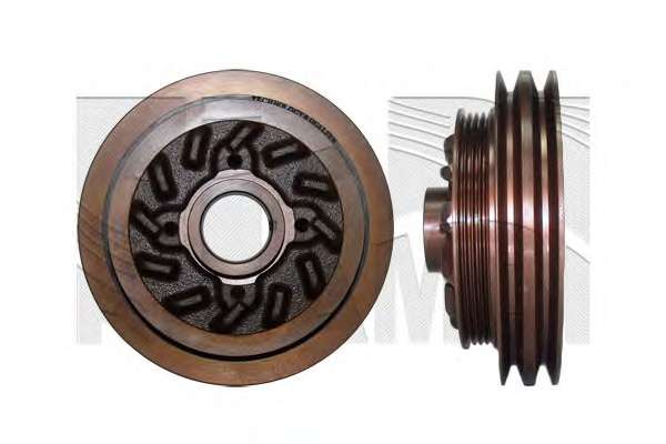 Ременный шкив, коленчатый вал