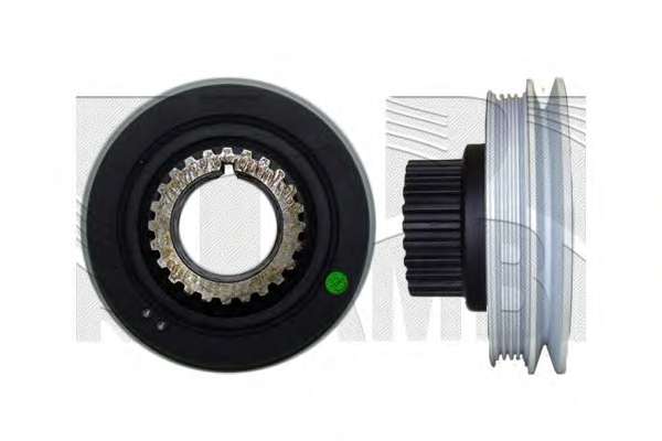 Ременный шкив, коленчатый вал