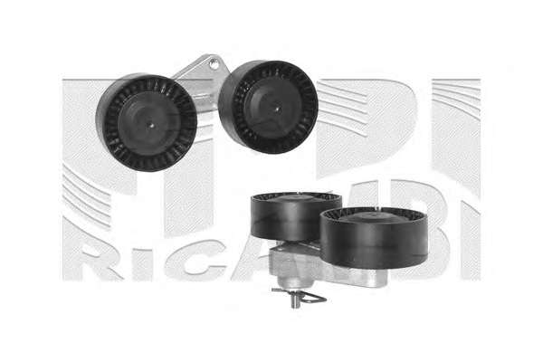 Натяжитель ремня, клиновой зубча