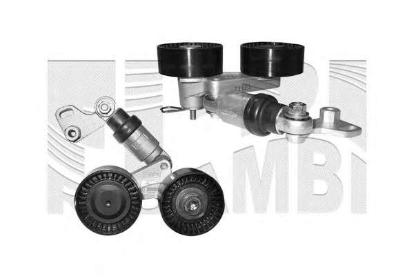 Натяжитель ремня, клиновой зубча