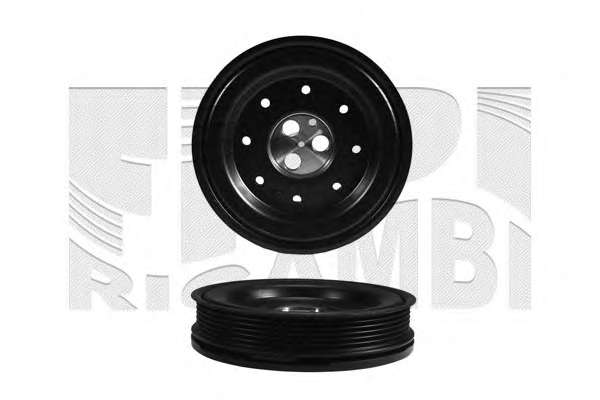 Ременный шкив, коленчатый вал