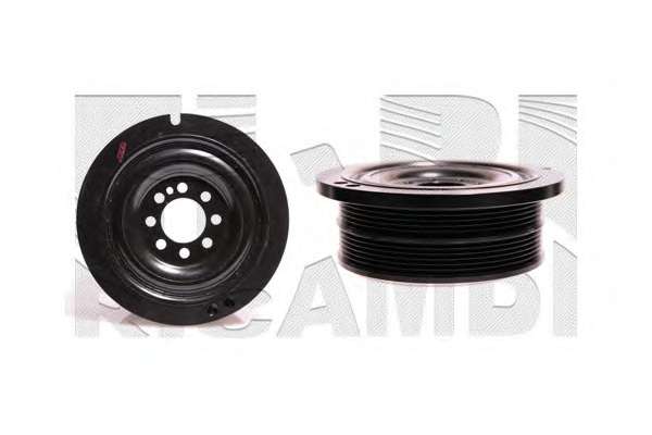 Ременный шкив, коленчатый вал