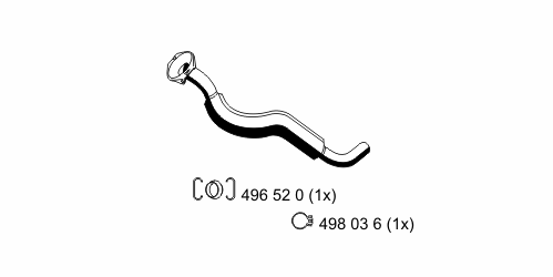 Труба выхлопного газа