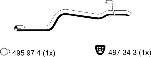 Труба выхлопного газа