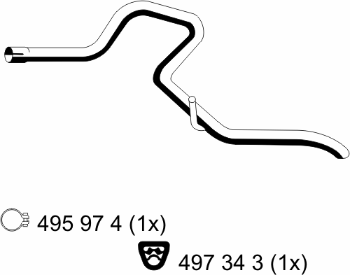 Труба выхлопного газа